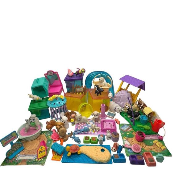 Vtg 90s Kenner LPS Littlest Pet Shop 1993 90s LOT - Picture 3 of 16